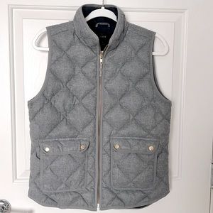 J Crew down-filled vest